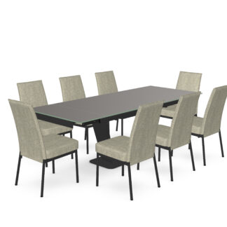 table Amélia chaise dorian