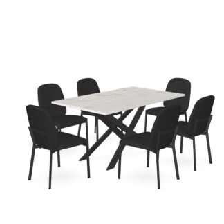 Table Ascencio et Chaise Kally